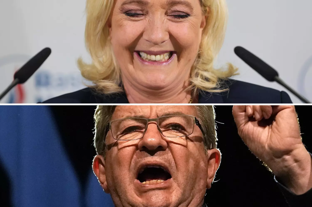 Le Pen Mélenchon